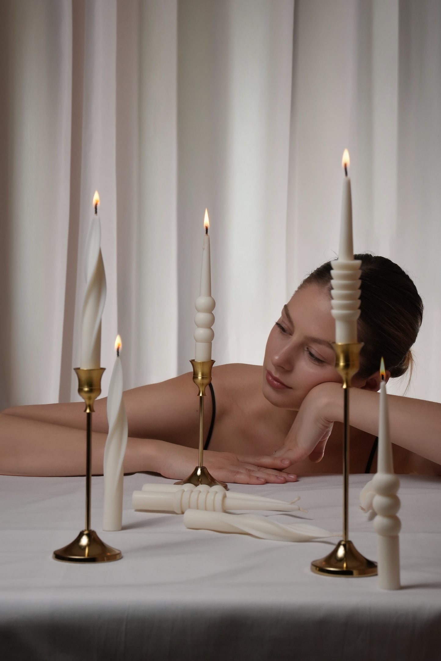 Набір декоративних свічок LiSOLODKA