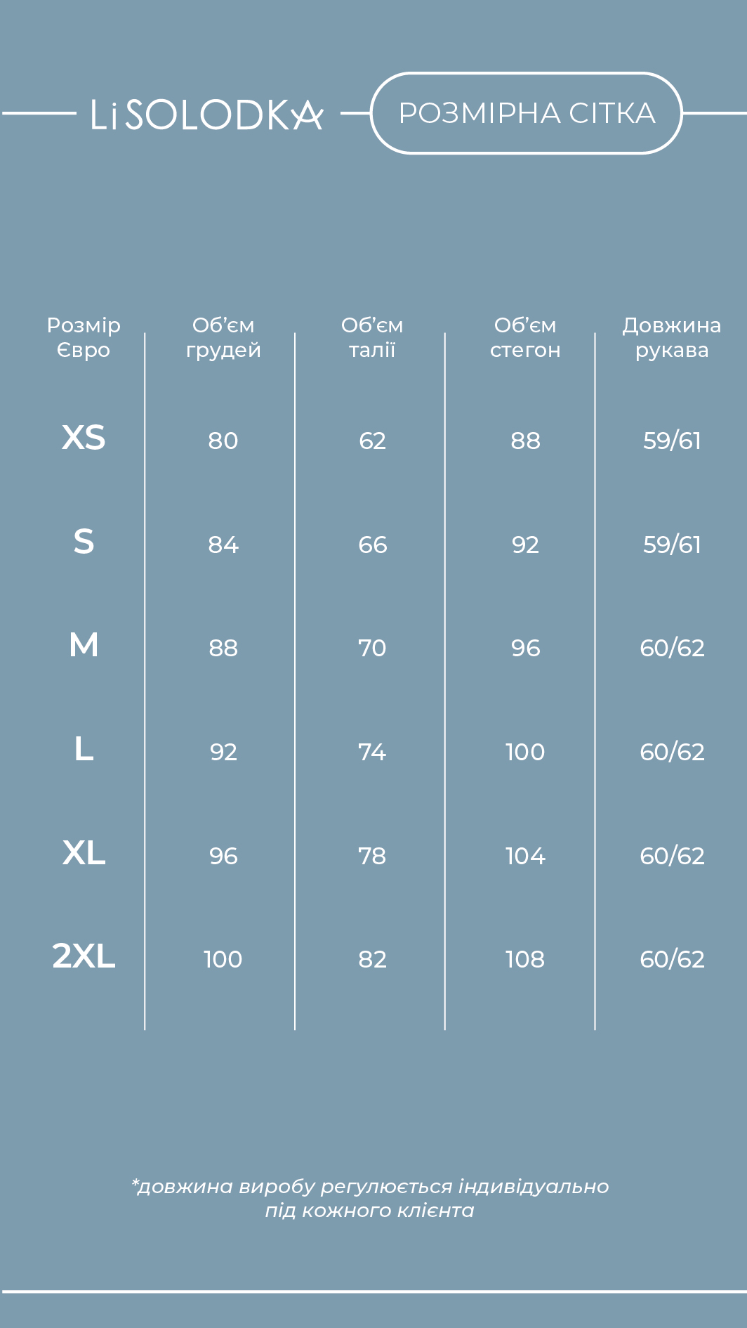 Product Sizes Image